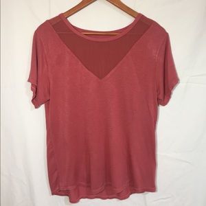 Adam Levine red coral XL tee shirt